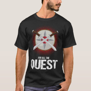 Camiseta Cotação de Luta de Espadas para Função de Ação em 