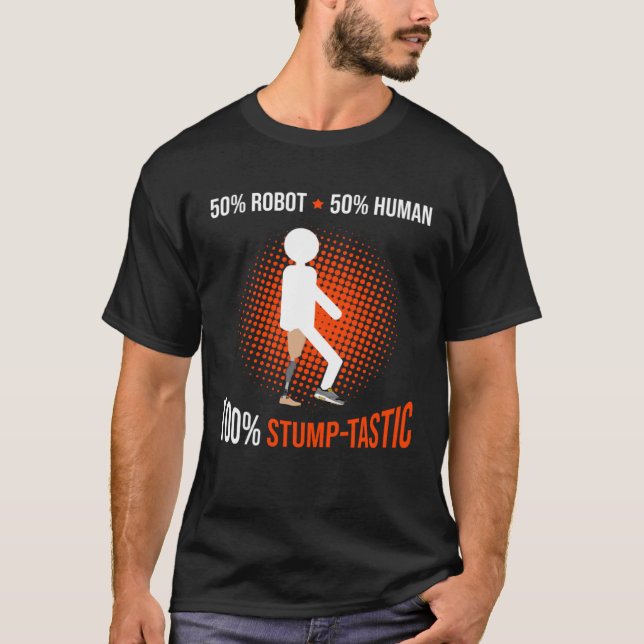 Camiseta Cotação de Prótese de Perna para Falke Membro e Ar (Frente)