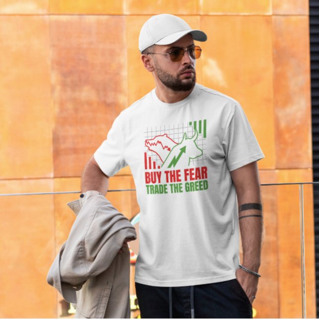 Camiseta Cotação do mercado de ações (Criador carregado)