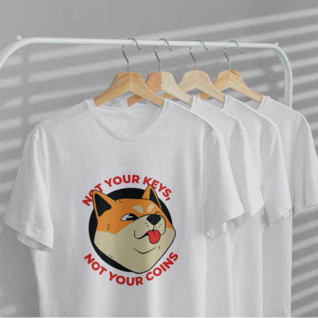 Camiseta Cotação Engraçada de Moedas Shiba Inu (Criador carregado)