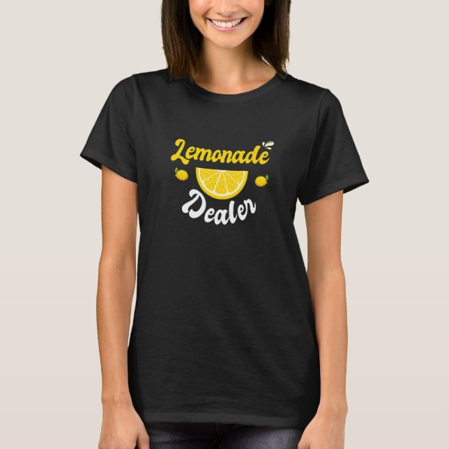 Camiseta Cotação Lemonade Stand Lemon Dealer (Frente)