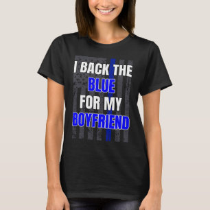 Camiseta Cotação Namorado Namorada de Suporte do Agente de