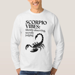 Camiseta Cotação Zodiac Funny Scorpio