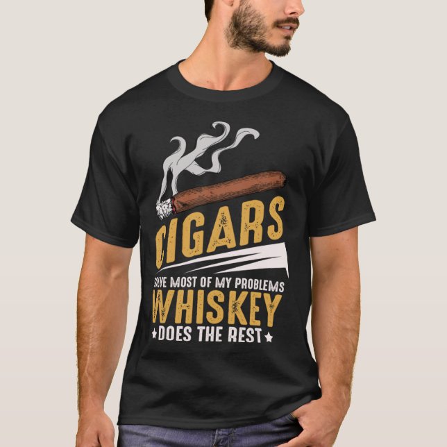 Camiseta Cotações de Cigarro Para Fumar (Frente)