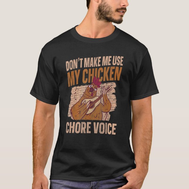 Camiseta Cotações de Criação de Frangos para um Produtor de (Frente)