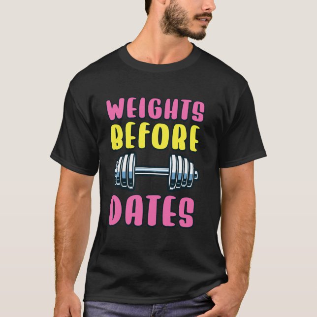 Camiseta Cotações de Enthusasta da Academia Antes das Datas (Frente)