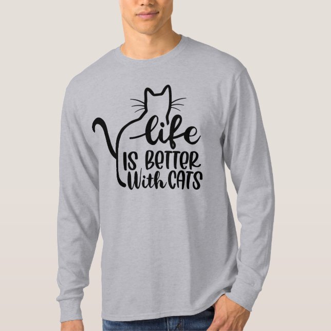 Camiseta Cotações Engraçadas de Cat (Frente)