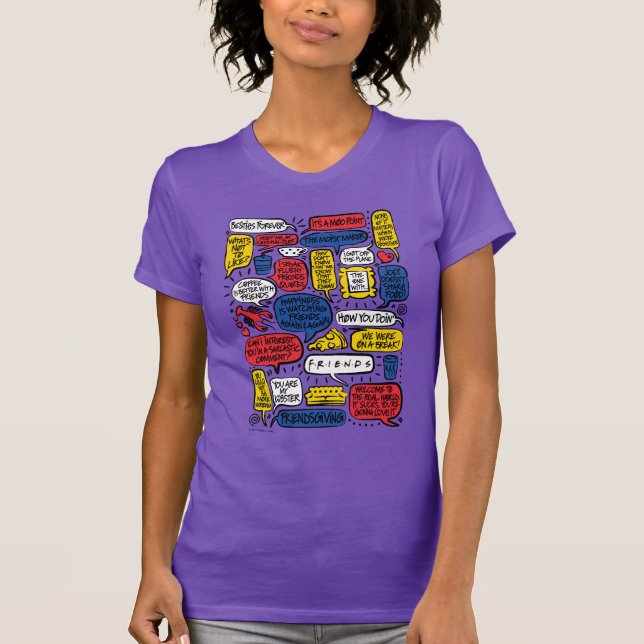 Camiseta Cotações FRIENDS™ (Frente)