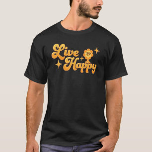 Camiseta Cotações Motivacionais Mensagem Positiva Feliz Vid