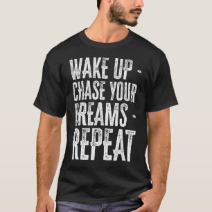 Camiseta Cotações Motivacionais, Sonho, Cotações Positivas