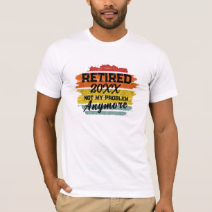 Camiseta Cotas de aposentadoria digitam personalizar Design