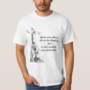 Camiseta Cotas de Bíblia Crucificação de Jesus Cristo