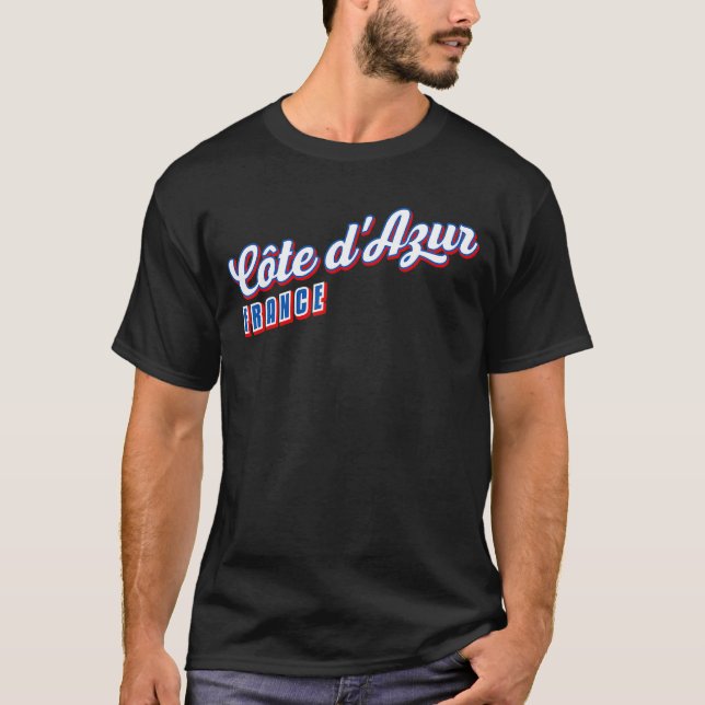Camiseta Côte d'Azur France (Frente)
