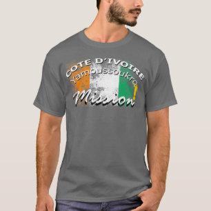 Camiseta Cote DIvoire Yamoussoukro Mormon LDS Missionary