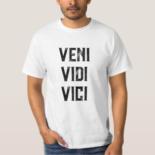 Camiseta Cote Modelo Veni Vidi Vici Julius Cesar Mens