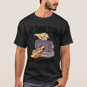 Camiseta Cotografia de costura por Agulha de fios