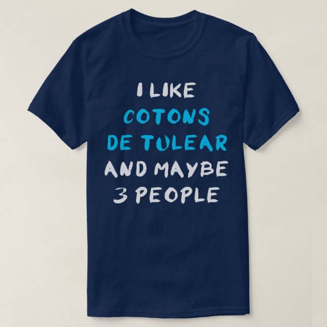 Camiseta Coton de Tulear (Frente do Design)
