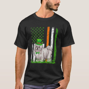 Camiseta Coton De Tulear Dog Dia de São Patrício og Irish G