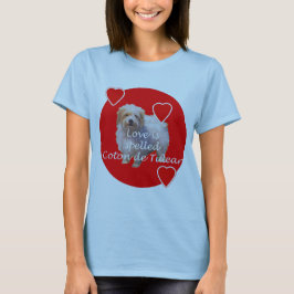 Camiseta COTON de Tulear Love