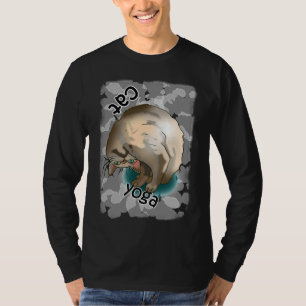 Camiseta Cotovelo Gato-Gato Esticado