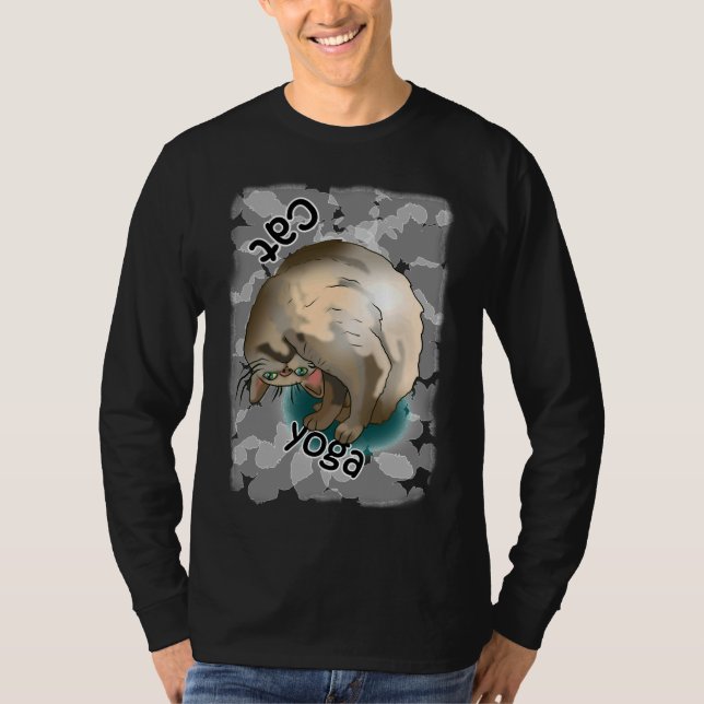 Camiseta Cotovelo Gato-Gato Esticado (Frente)