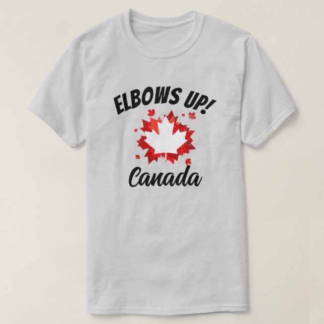 Camiseta Cotovelos! Canadá (Frente do Design)