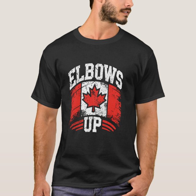 Camiseta Cotovelos Para Cima (Frente)