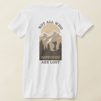 Camiseta Cotovia Violino Nem Todos Que Improvisam Estão Per