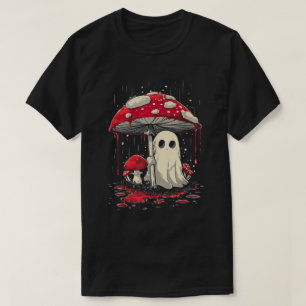 Camiseta Cottagecore de Fantasma sob Cogumelo