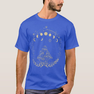 Camiseta Cottagecore Faerie Magic Mushroom Moon Fase LGBT