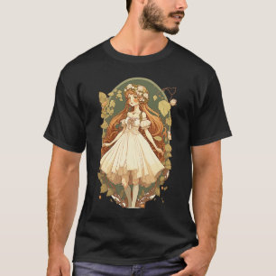 Camiseta Cottagecore Fairy Girl Fantasy Goblincore Forest F
