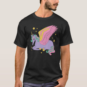 Camiseta Cottagecore Fairy Grunge Retro Unicorn Men's Women