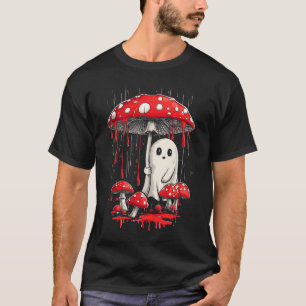 Camiseta Cottagecore Mushroom Halloween Ghost Mushroom Spoo