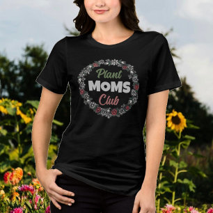 Camiseta Cottagecore Plant Mães Club Floral