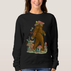 Camiseta Cottagecore Sapo Bigfoot Sasquatch Mushr