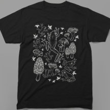 Cottagecore Vintage Sapos Cogumelos Bruxas Goth