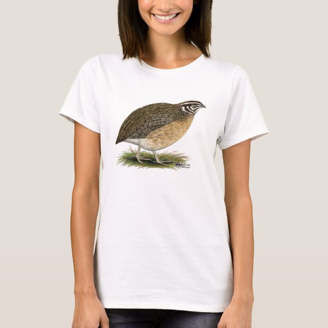 Camiseta Coturnix Pharaoh Quail (Frente)
