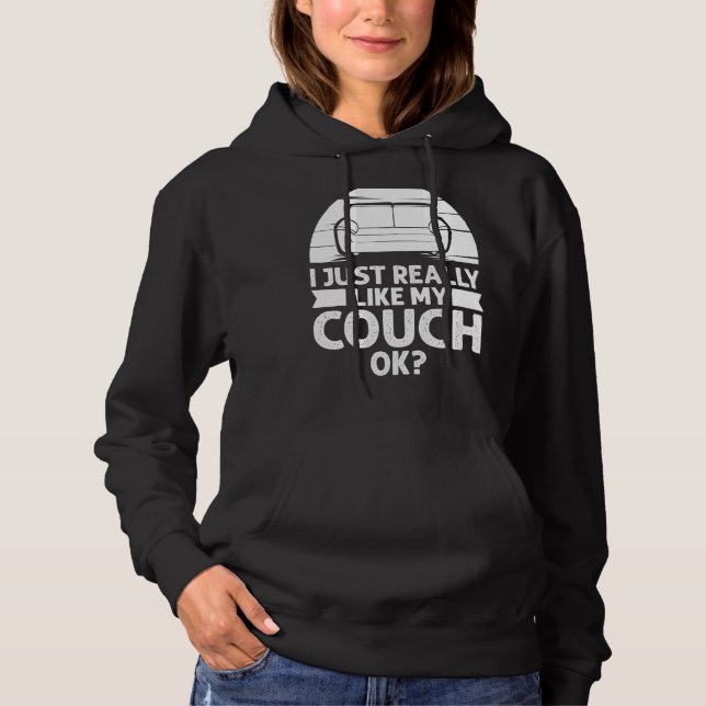Camiseta Couch cita Sala de Batata de Sofá (Frente)