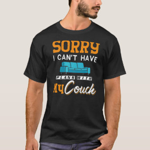 Camiseta Couch cita Sala de Batata de Sofá