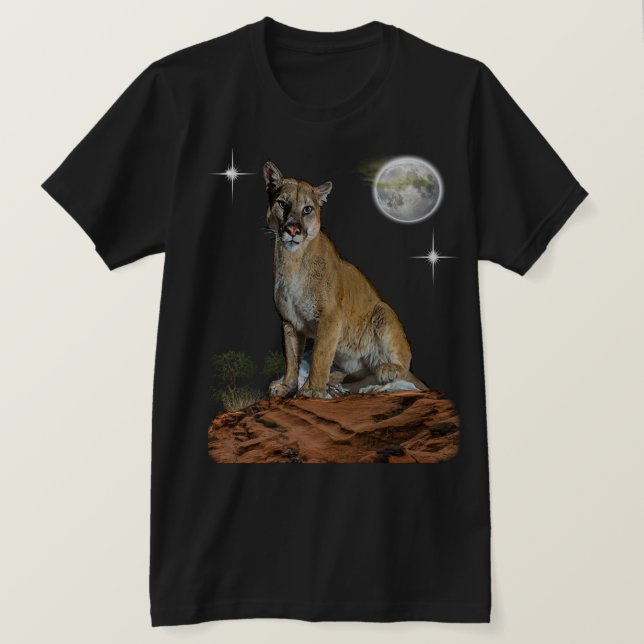 Camiseta Cougar (Frente do Design)