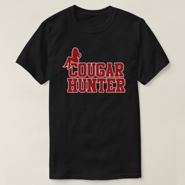 Camiseta Cougar Hunter (Frente do Design)