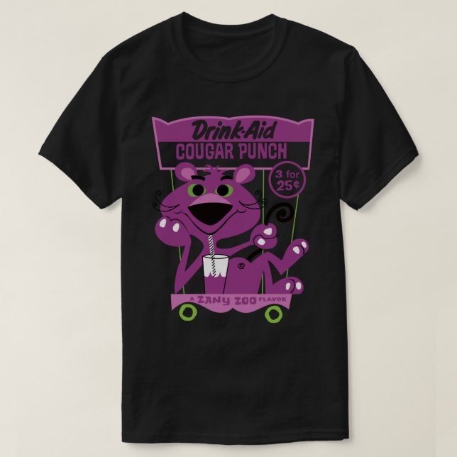 Camiseta Cougar Punch (Frente do Design)