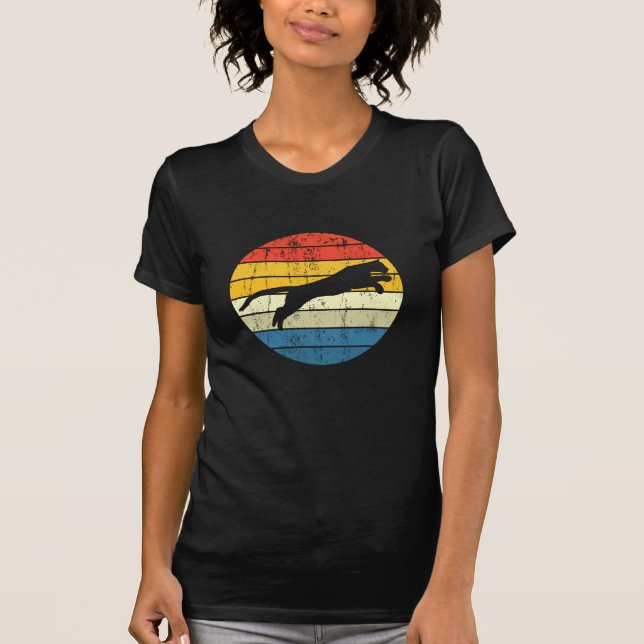 Camiseta Cougar Vintage Mountain Lion Retro (Frente)