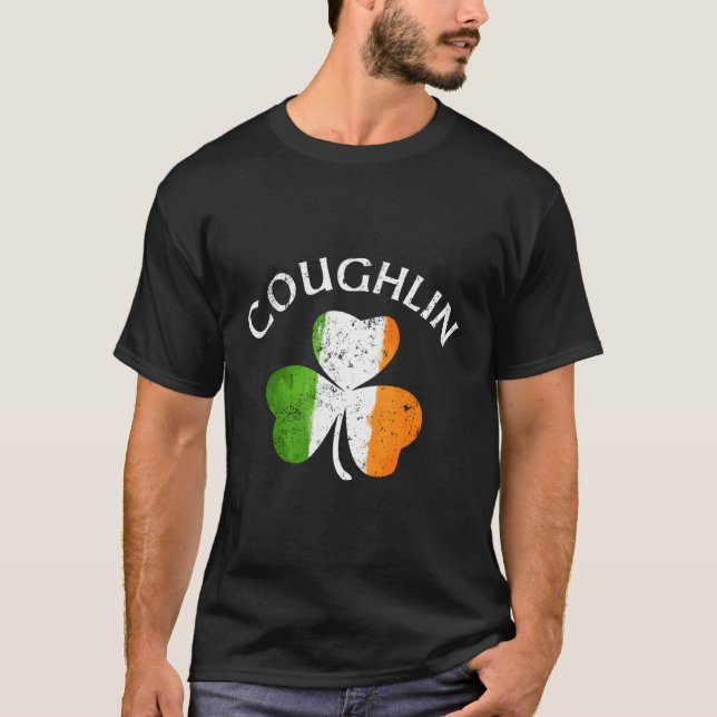 Camiseta Coughlin Irish Family Name (Frente)