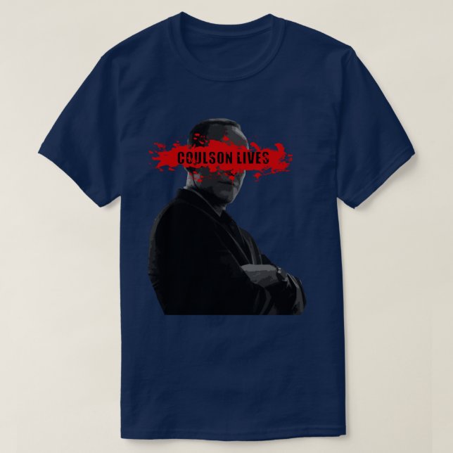 Camiseta Coulson Lives (Frente do Design)