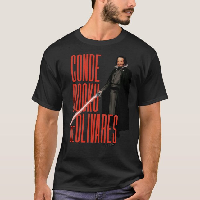 Camiseta Count Dooku De Olivares   (Frente)