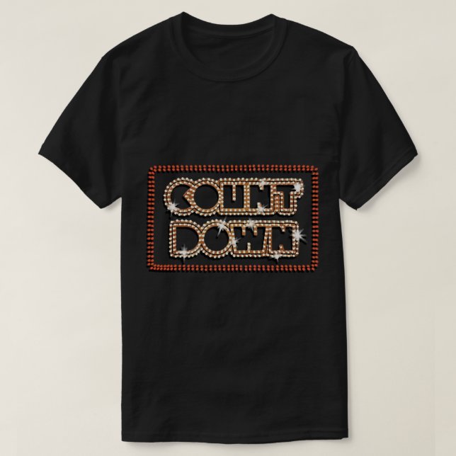 Camiseta Countdown australia music tv molly meldrum (Frente do Design)