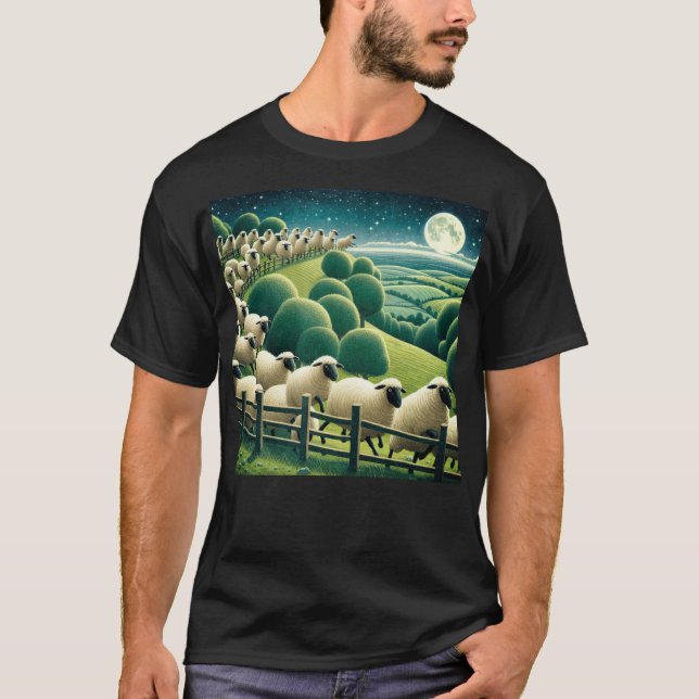 Camiseta Counting Sheep (Frente)