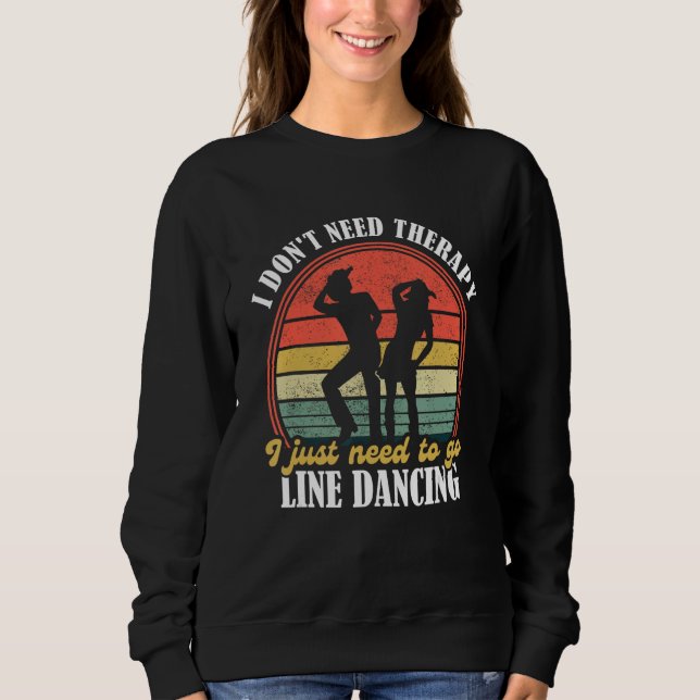 Camiseta Country Dance   Funny Line Dancing   Line Dancing  (Frente)