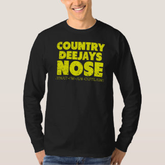 Camiseta Country Deejays Nose que eu sou um pun estranho fo